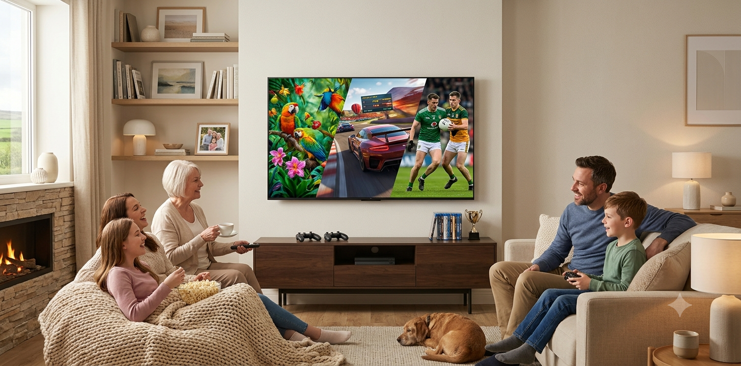One TV for Gaming, Movies and Sport: Which Should You Choose? (Ireland Buyer’s Guide)