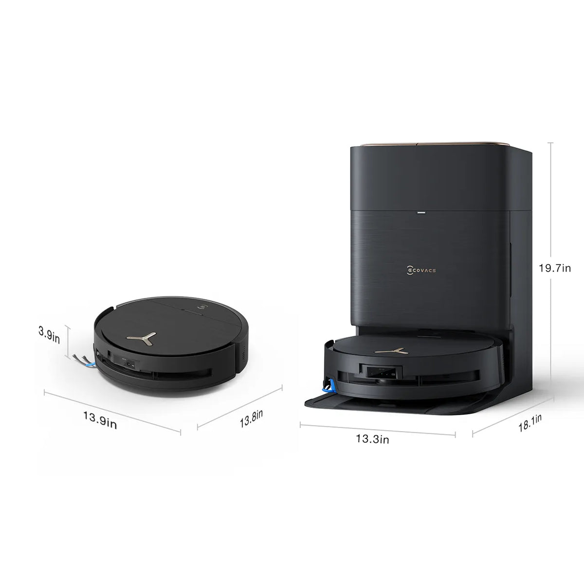 ECOVACS DEEBOT X9 PRO OMNI Robot Vacuum & Mop | 270-DEX61-31EC