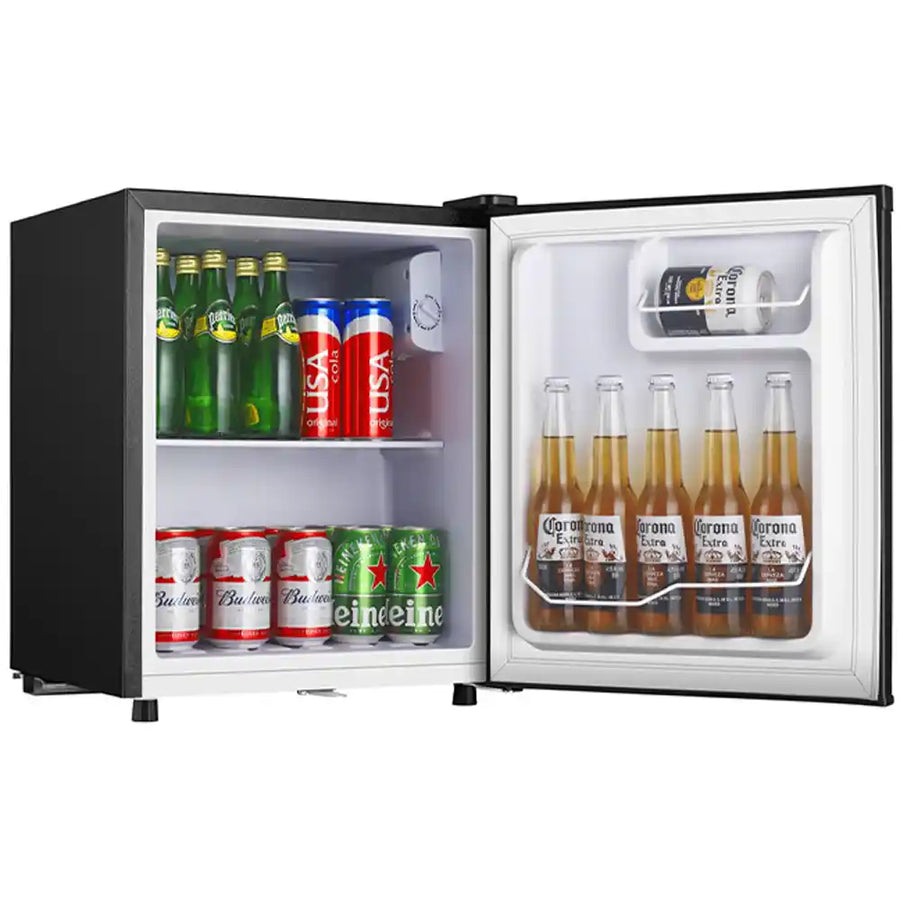 Adamo Table Top Fridge with Lock Black | BC-51-BK