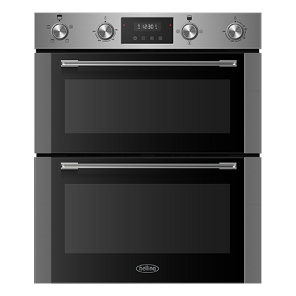 Belling 70cm Built Under Double Fan Oven Stainless Steel | BI704FPSTA