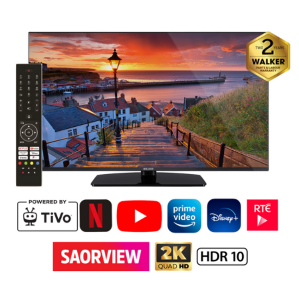 Walker 40 Inch Full HD TiVo Smart TV | WPS2K40261