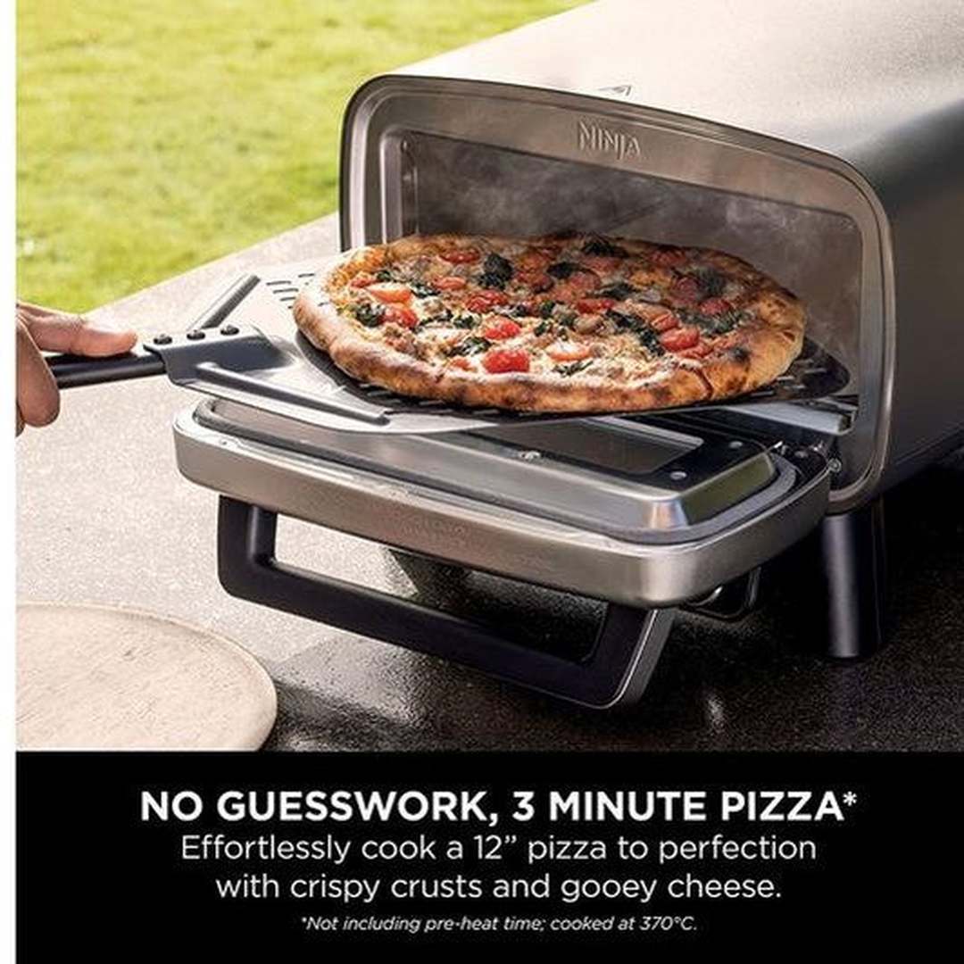 Ninja Artisan 12" 4-in-1 Electric Outdoor Pizza Oven & Air Fryer | MO201UK Ninja Pizza Maker Foys Electrical Cootehill Electrical Foys Electrical Cootehill