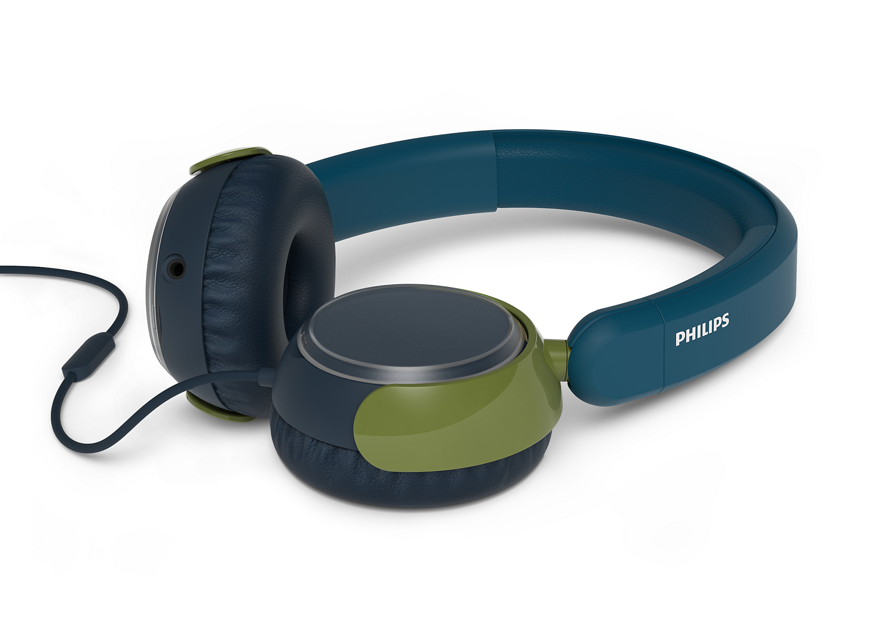 Philips 2000 Series Kids’ On-Ear Headphones Crystal Teal | TAK2000CT/00