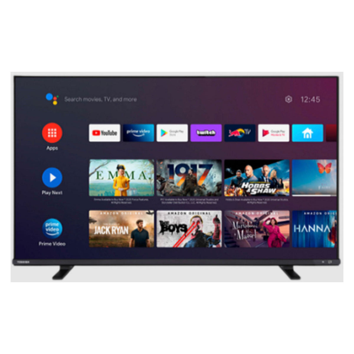 Toshiba 43 Inch 4K QLED Android TV 43QA4C63DB
