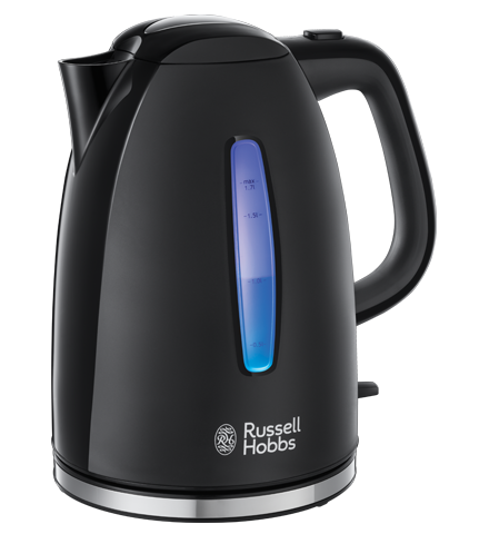 Russell Hobbs Textures Plus Kettle Black | 22591