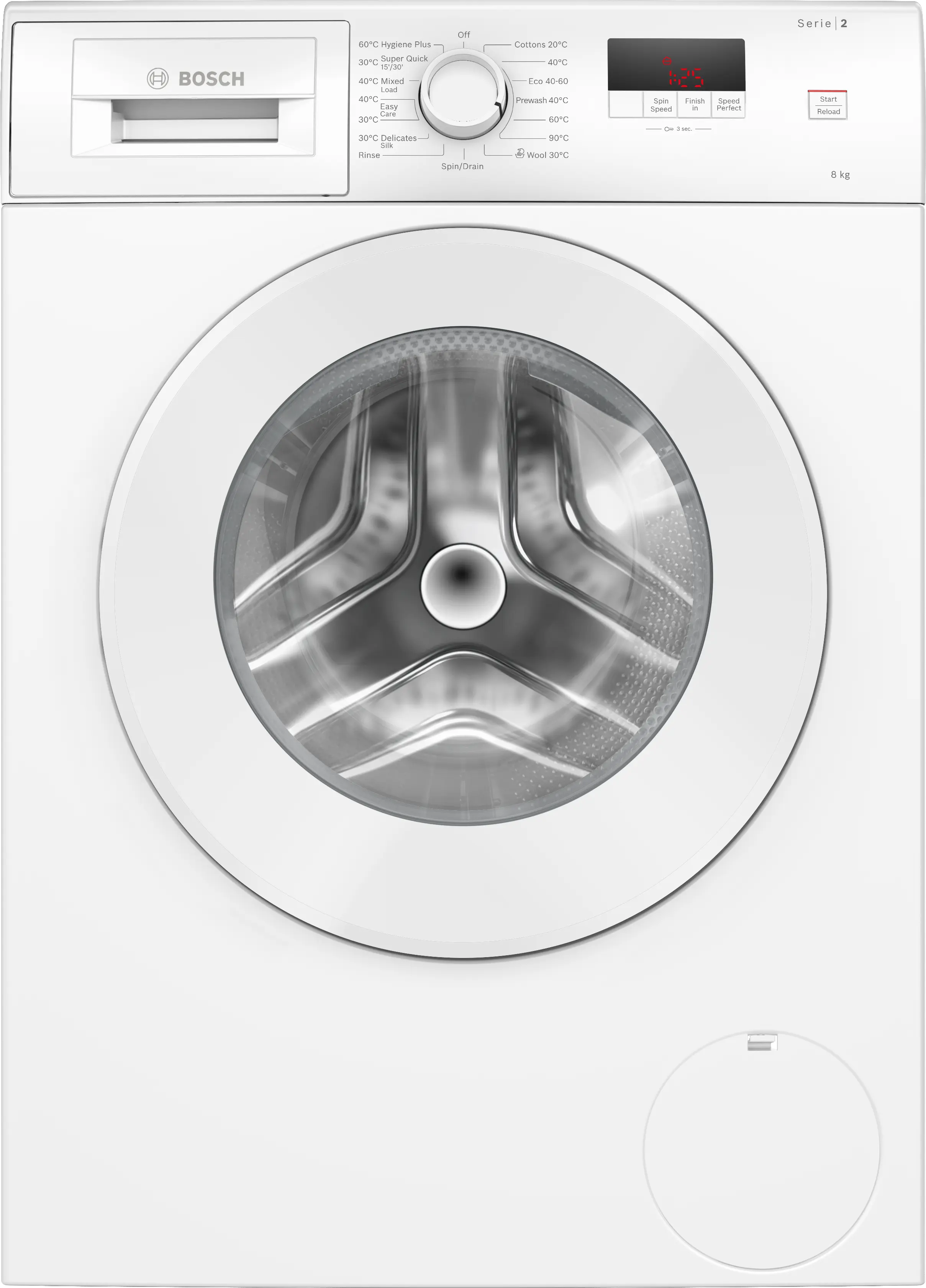 Bosch Series 2 8kg Front Load Washing machine | WGE03408GB