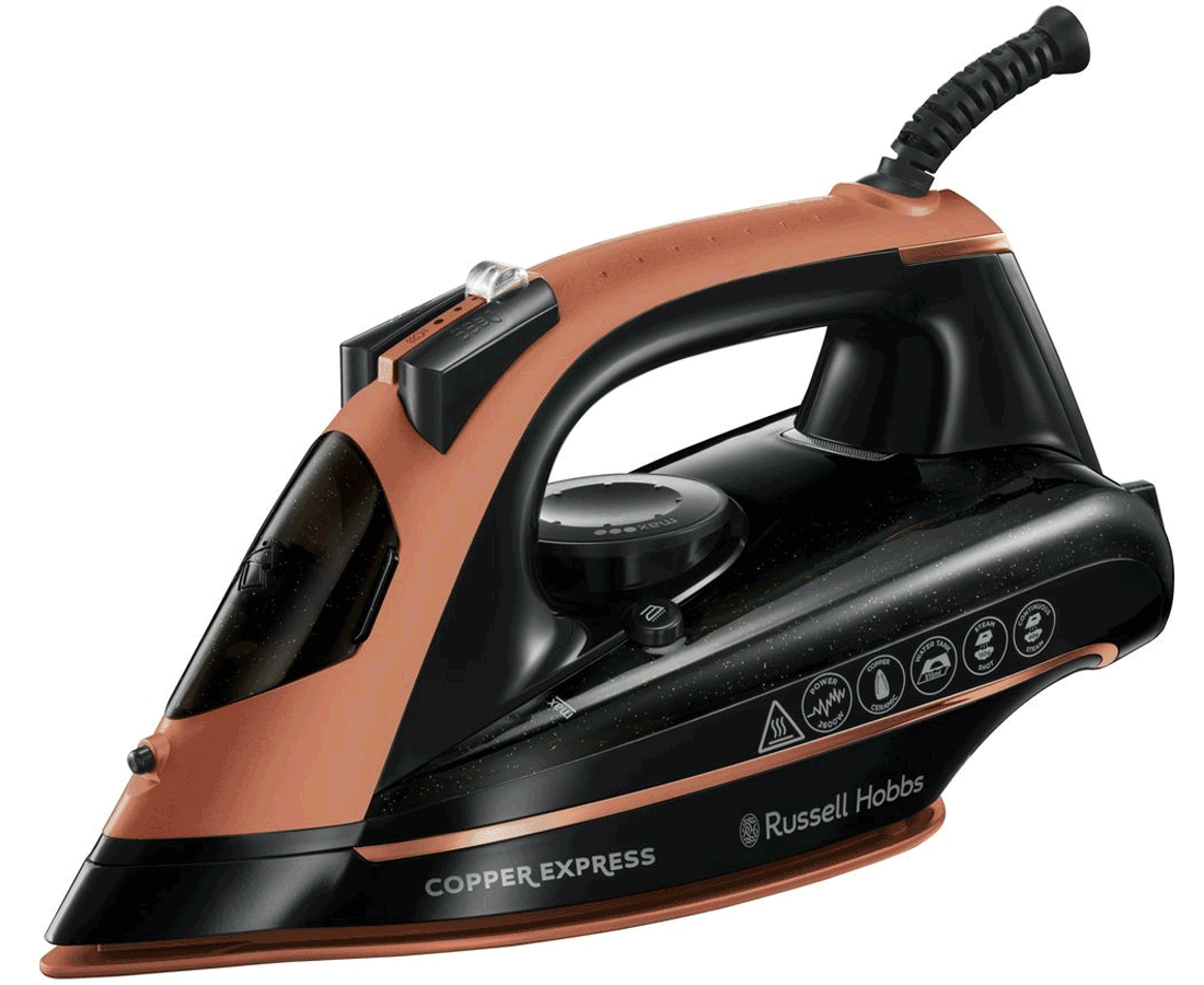 Russell Hobbs Copper Express 2600w Steam Iron Iron