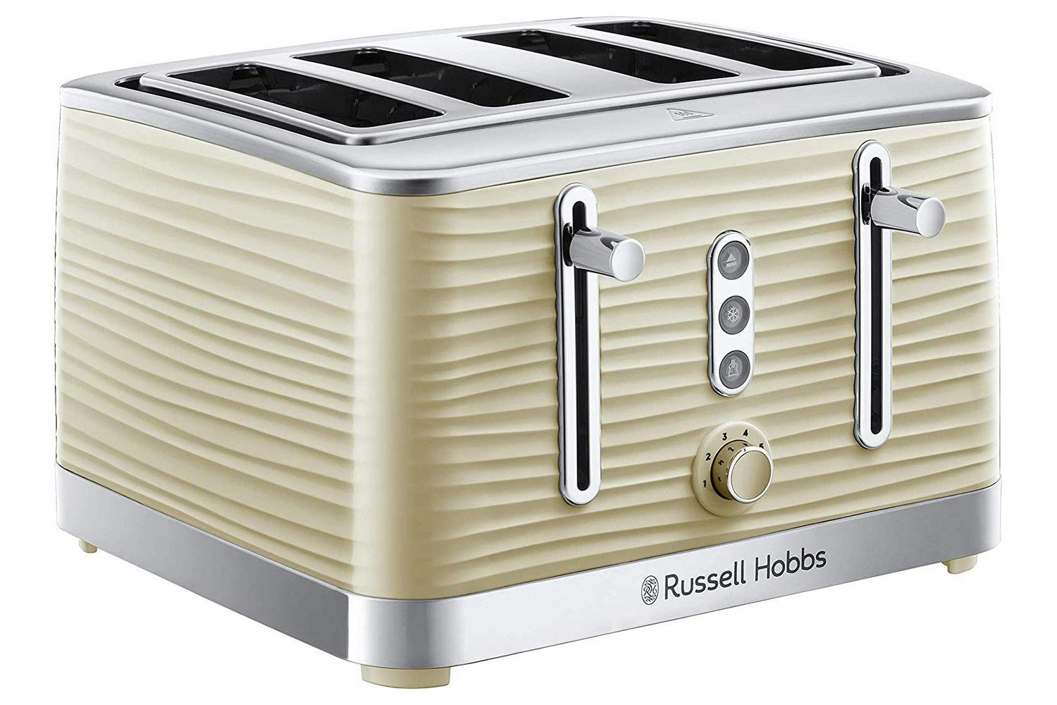 Russell Hobbs Inspire Cream 4-Slice Toaster – 24384 Toaster