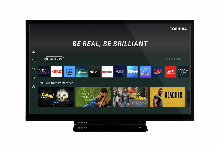 Toshiba 24 Inch HD Ready VIDAA Smart TV | 24WV3553DB