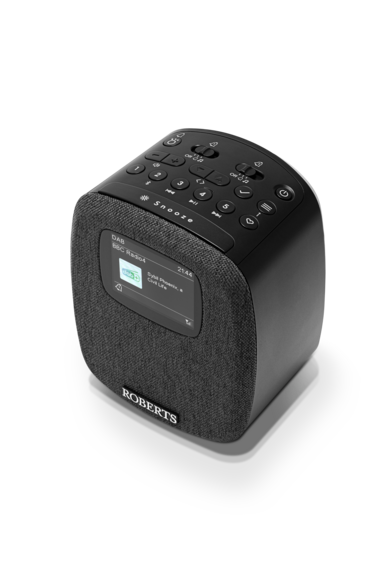 Roberts Ortus 5 DAB+/FM Bluetooth Alarm Clock Radio in Black