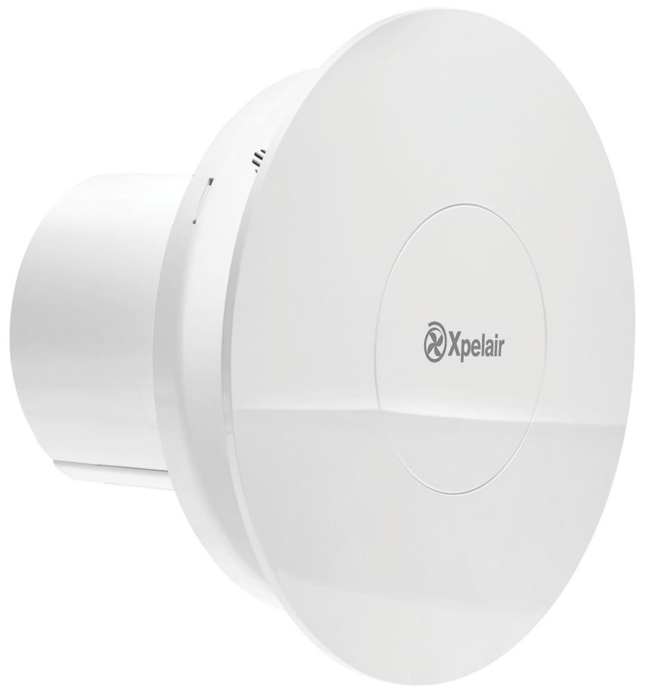 Xpelair Simply Silent Extractor Fan, Square and Round Covers C4PSR