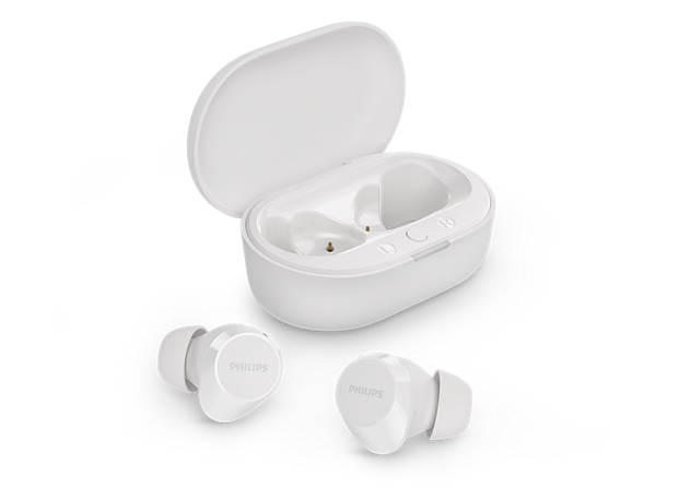 Philips True Wireless In-Ear Headphones White | TAT1209WT/00