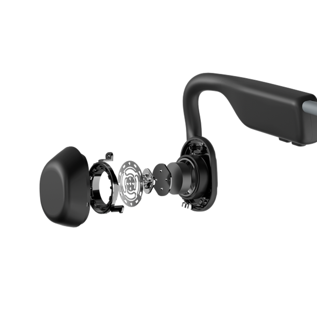 Shokz OpenMove Bone Conduction Wireless Headphones – Slate Grey | 38-S661GY Shokz Headphones Foys Electrical Cootehill Electrical Foys Electrical Cootehill