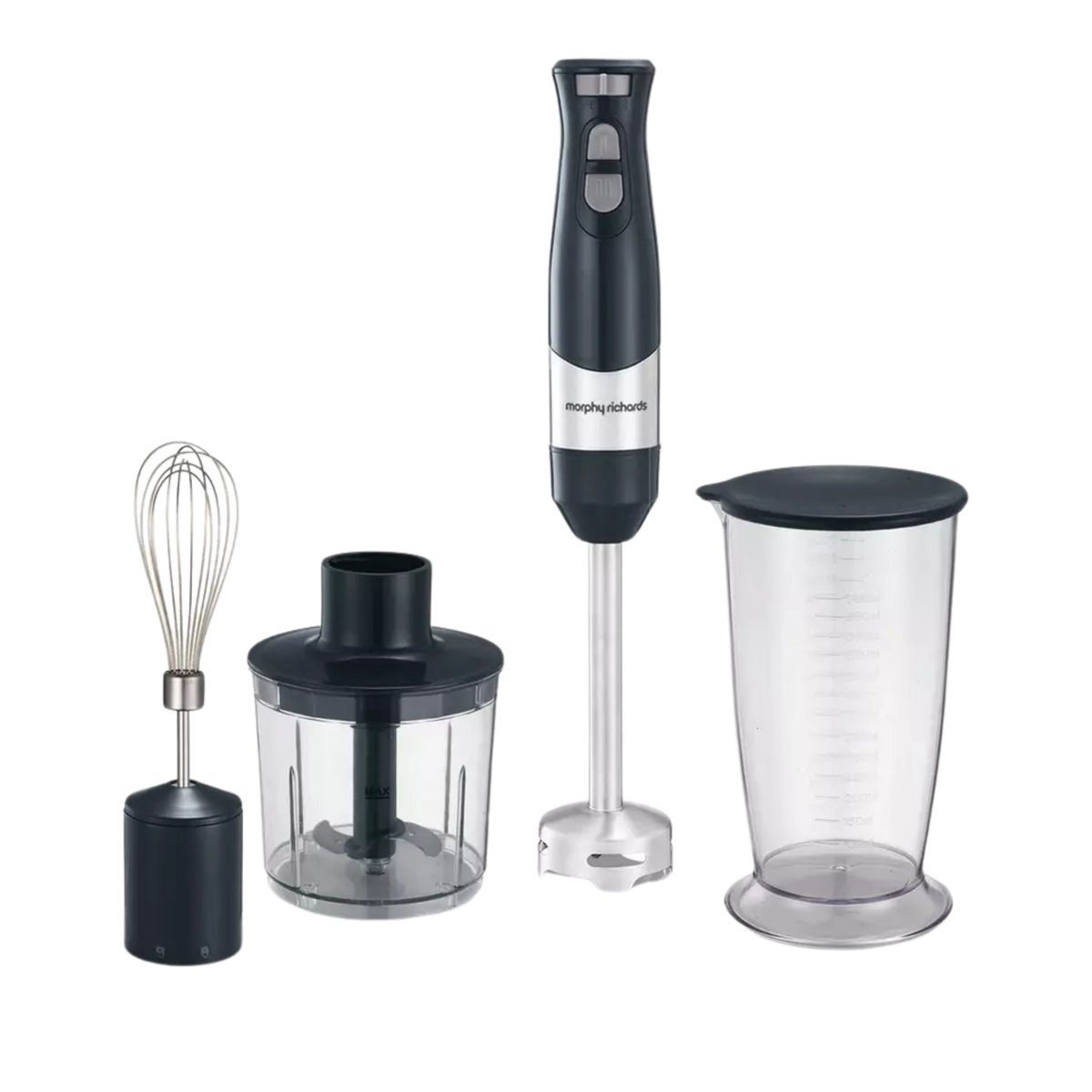 Morphy Richards Hand Blender 600W Black/Grey 980594