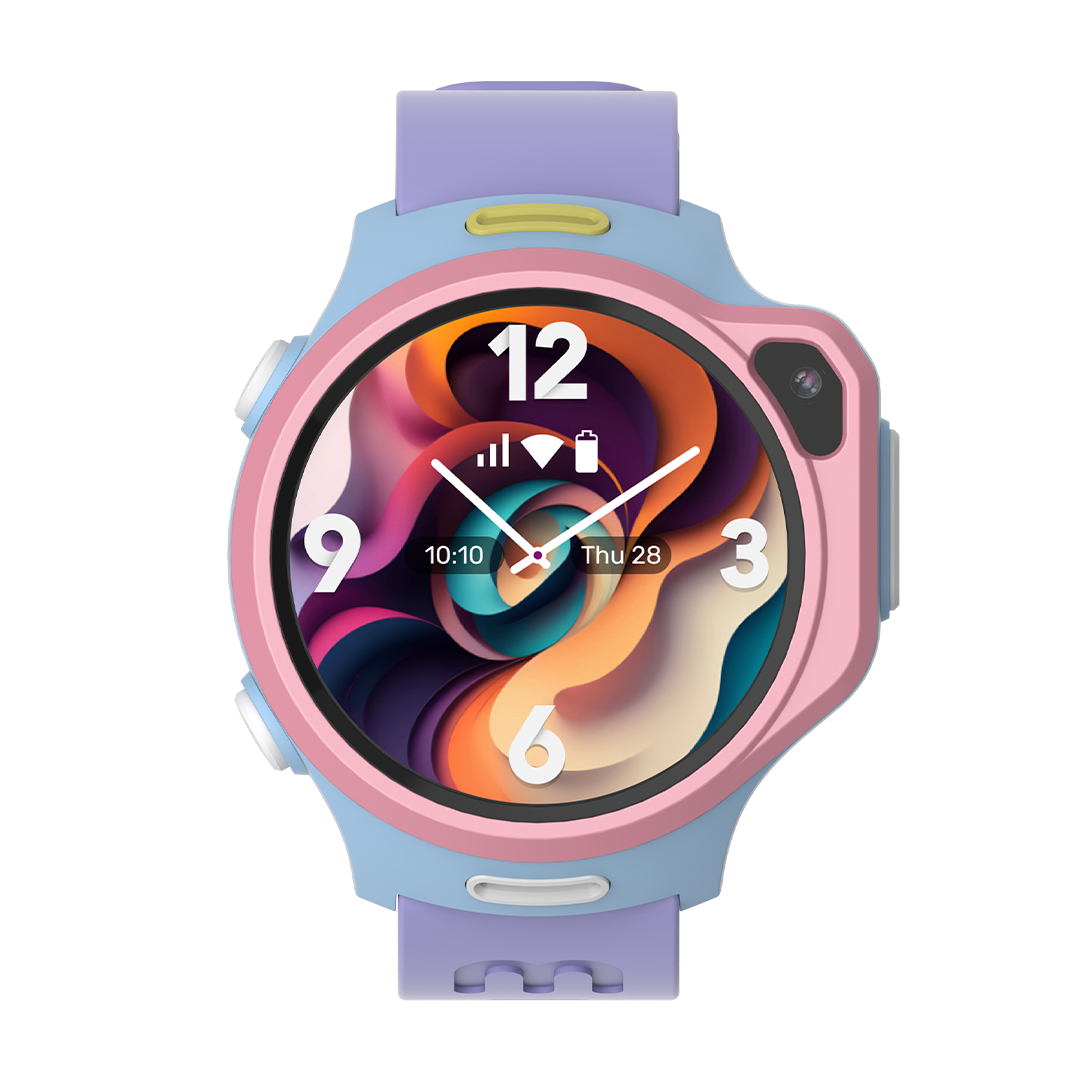 myFirst Fone R2 - 4G Kids Smart Watch with AMOLED Display & 5MP Camera - Cotton Candy EU | 256-KW1306SA-CC01 Smart Watch