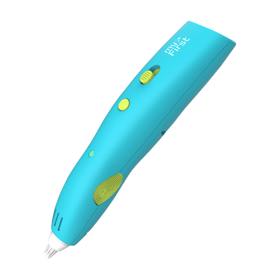 myFirst 3dPen Make - Low-Temp 3D Printing Pen with Cool-Touch Nozzle - Blue | 256-FP3304SA-BE01 3D Pen