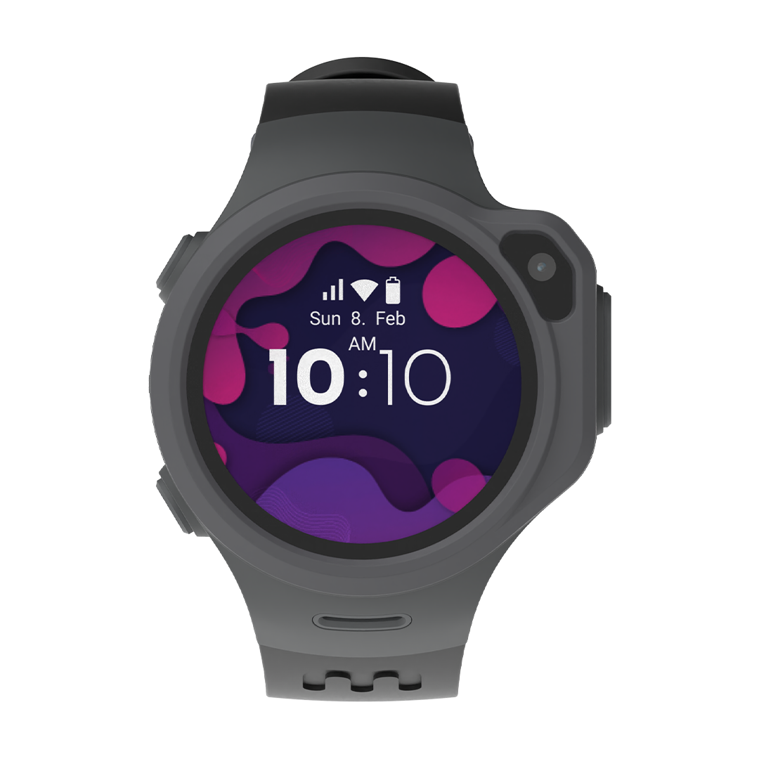 myFirst Fone R1c - Compact 4G Kids Smart Watch with GPS & Video Call (APAC/EU) | 256-KW1305SA-GY02 Smart Watch