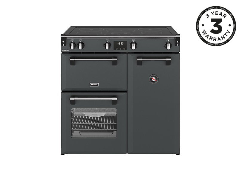 Stoves Richmond 90cm Induction Range Cooker, Anthracite RD90EITCHANT