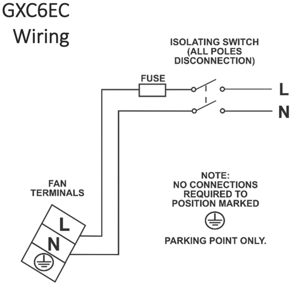 Xpelair Commercial Extractor Fan GXC6EC