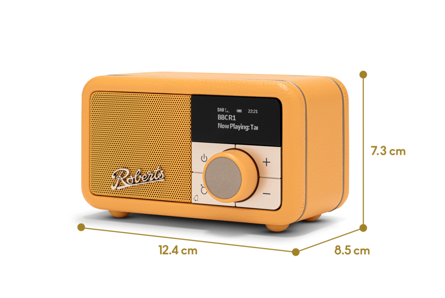 Roberts Revival Petite 2 DAB+ FM Bluetooth Radio Pop Orange | REV-PETITE2PO