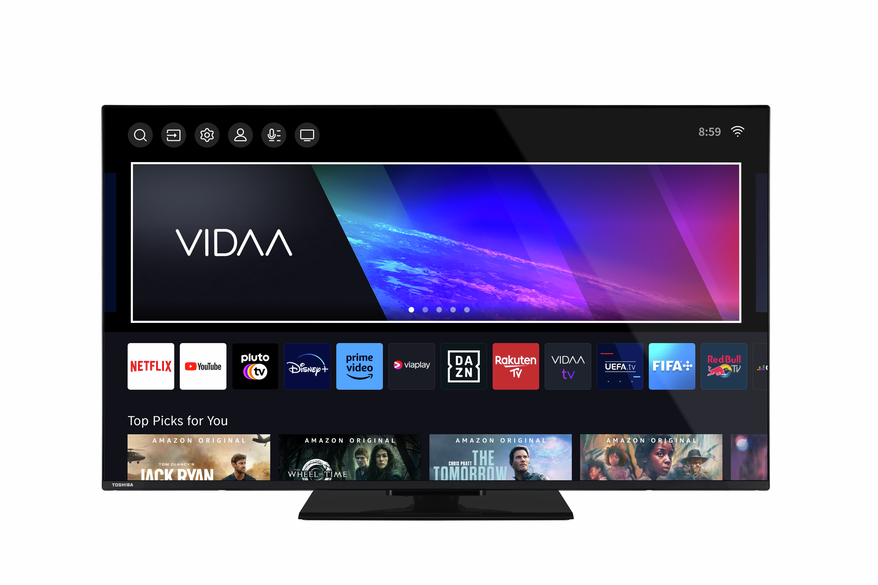 Toshiba 55 Inch 4K Ultra HD HDR VIDAA Smart TV | 55UV3463DB