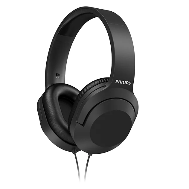 Philips Wireless On-Ear Headphones Black | TAH2005BK/00