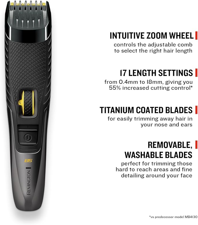 Remington B5 Style Series Beard Trimmer Black | MB5000