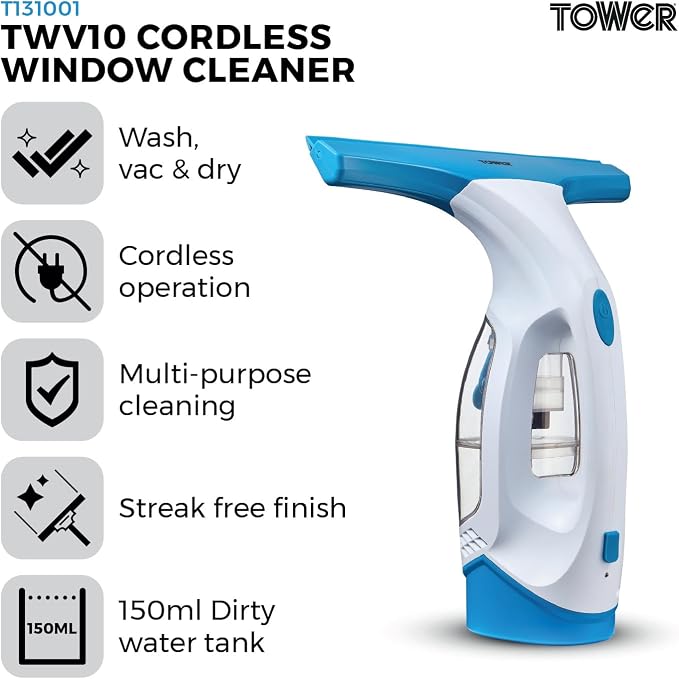 Tower Cordless Window Vacuum | T131001