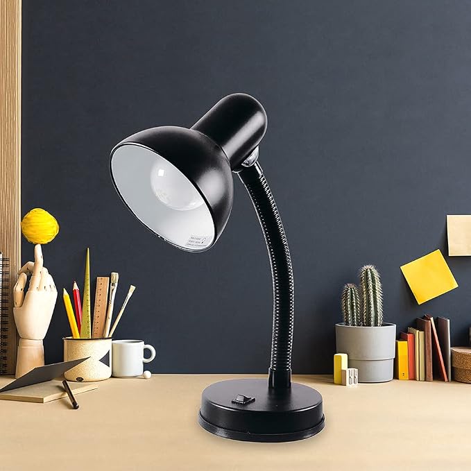 Lloytron Classic Flexi Desk Lamp Black | L958B