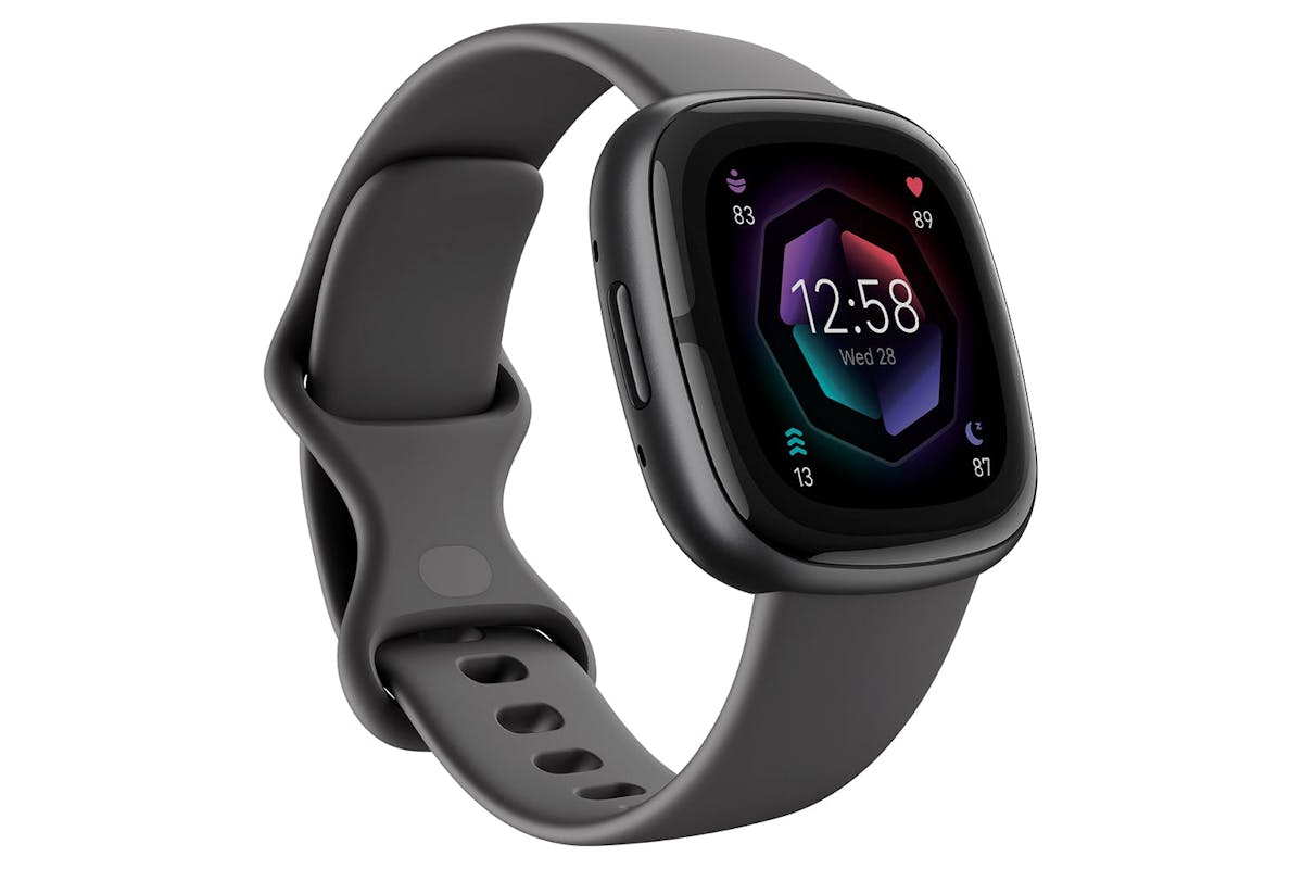 Fitbit Sense 2 - Advanced Health Smartwatch with cEDA Stress Sensor & GPS - Shadow Grey/Graphite | 79-FB521BKGB Smartwatch