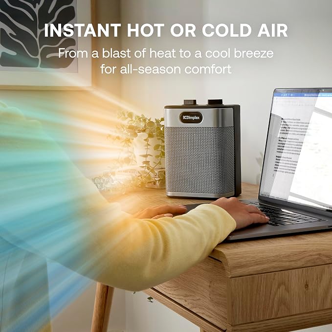 Dimplex 2kW Upright Ceramic Fan Heater | DXUC2BS