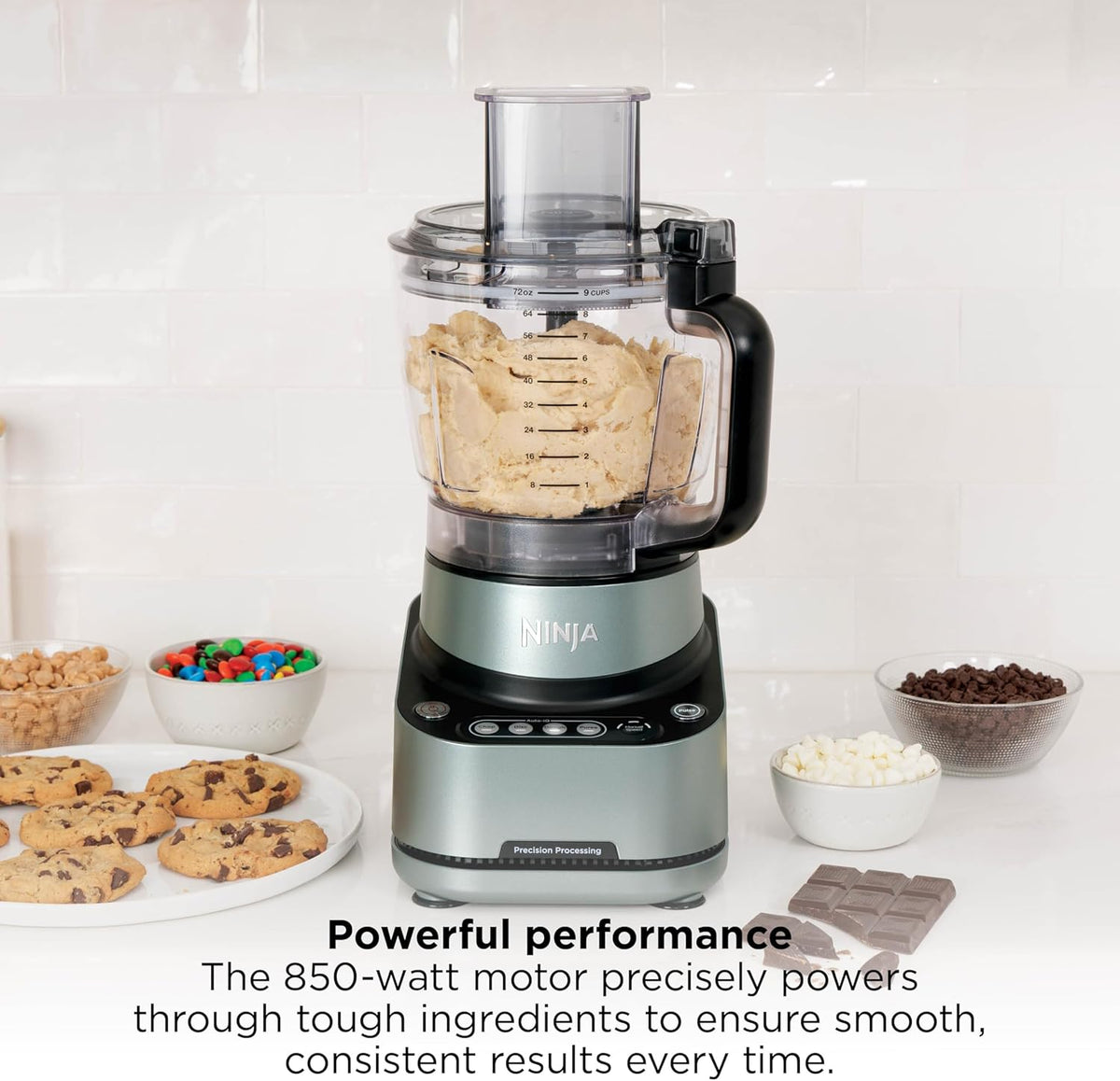 Ninja PrecisionPro 2.1L Food Processor Black | BZ651UK