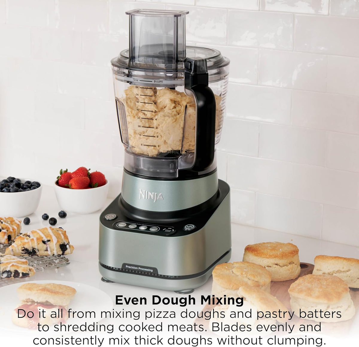 Ninja PrecisionPro 2.1L Food Processor Black | BZ651UK
