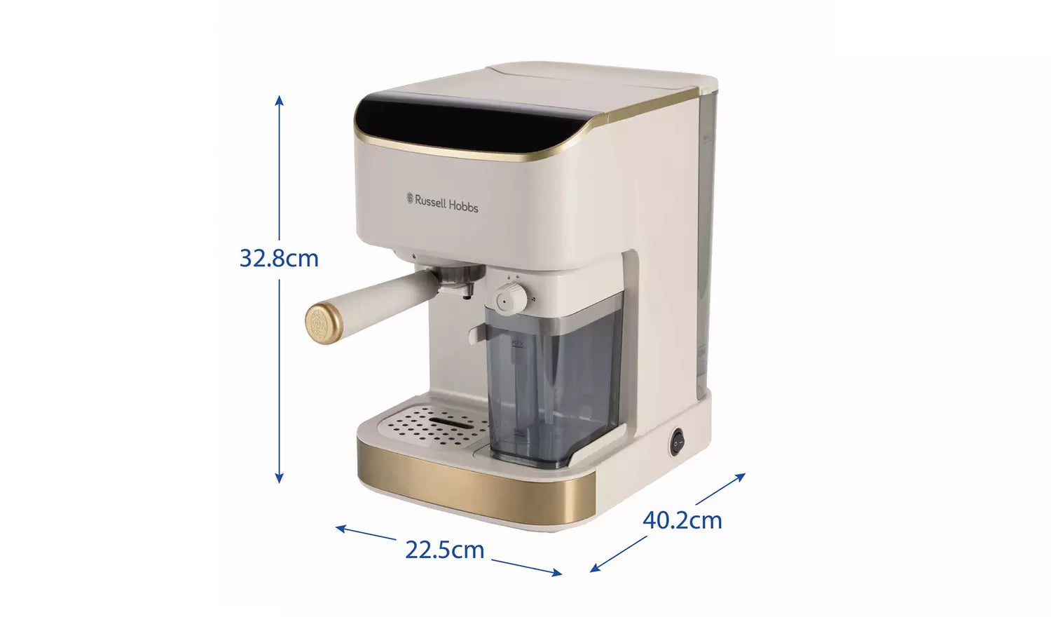 Russell Hobbs Café Genie Espresso Coffee Machine Stone | 28760