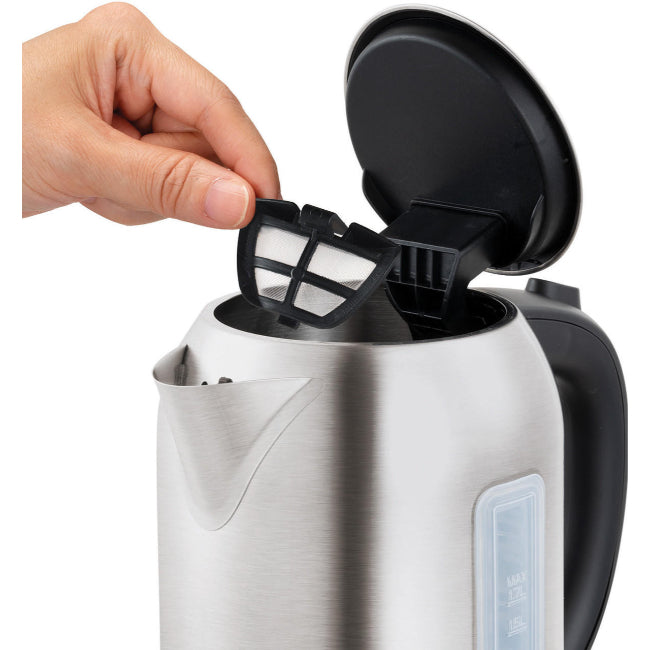 Morphy Richards Quiet Boil 1.7L Kettle Brushed Steel | 980580