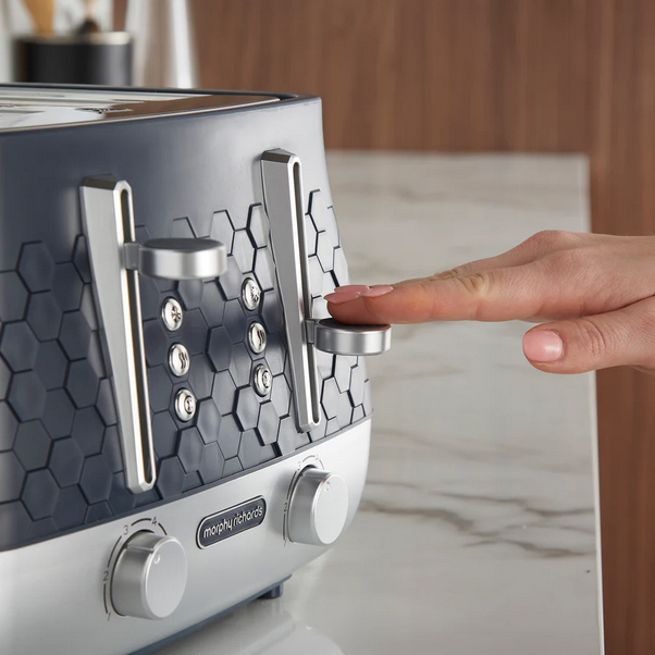 Morphy Richards Cassini 4 Slice Toaster Outer Space Blue | 243021