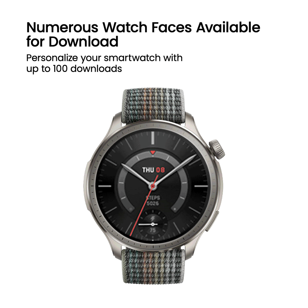 Amazfit Balance Smartwatch Advanced Health & Fitness Tracking - Sunset Grey | 146-W2286GL1G