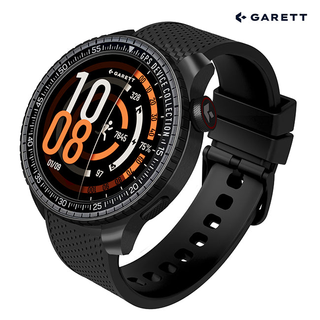 Garett Compass GPS Smart Watch Black Steel | COMPASGPSBLKSTEEL