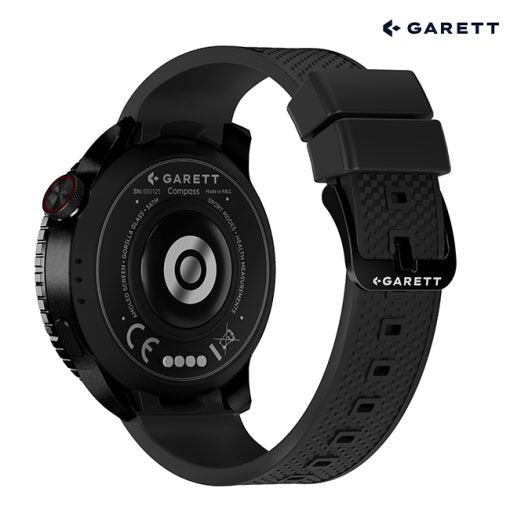 Garett Compass GPS Smart Watch Black Steel | COMPASGPSBLKSTEEL