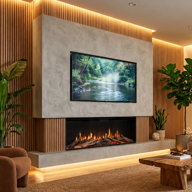 Dimplex Visage 74 Opti-V Linear Electric Fire | VIS74UK