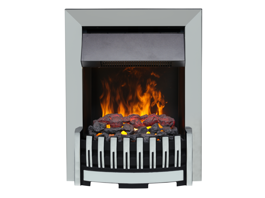 Dimplex Elsberry Electric Fire, Chrome ELS20CH-LED-UK