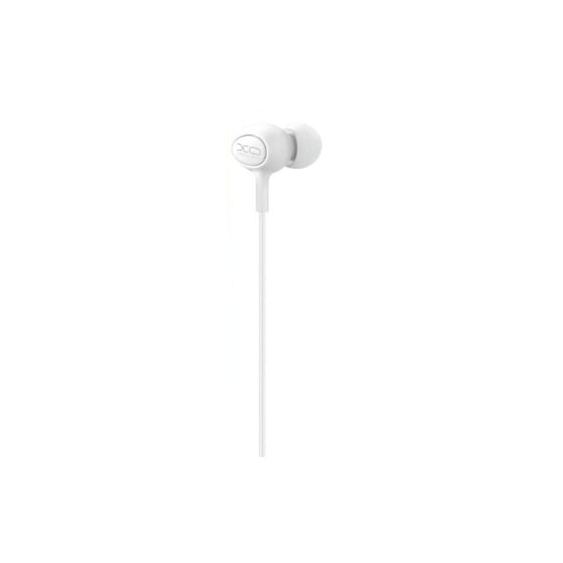 XO White S6 Candy Music Earphones 3.5mm Jack 1.2m Headphones