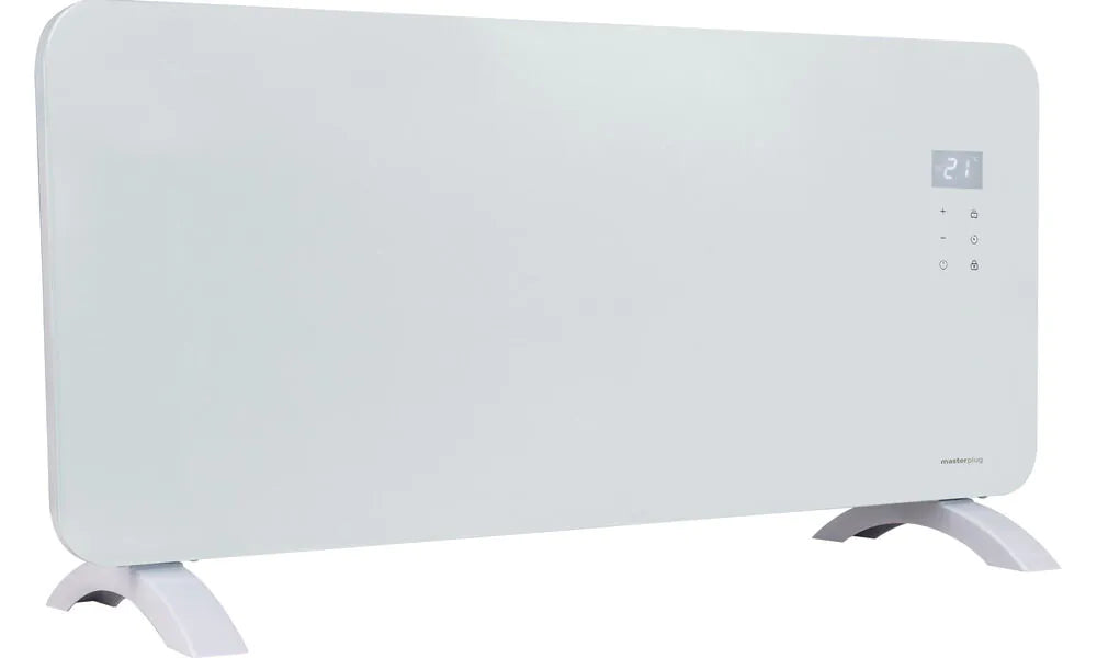 Auraline Smart Energy Glass Panel Heater White | 22519