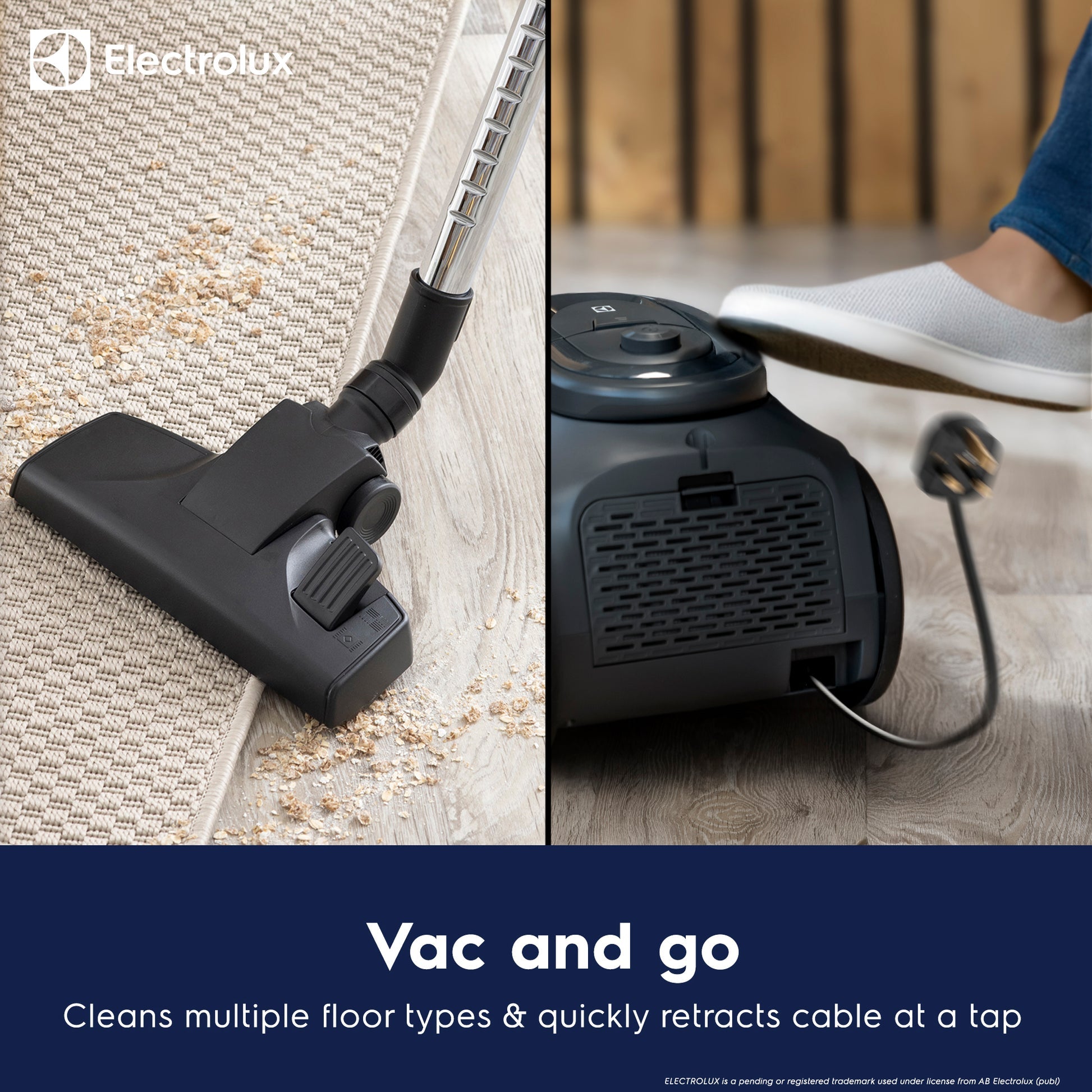 Electrolux Corded Cylinder Vacuum Cleaner | FLR00223EL