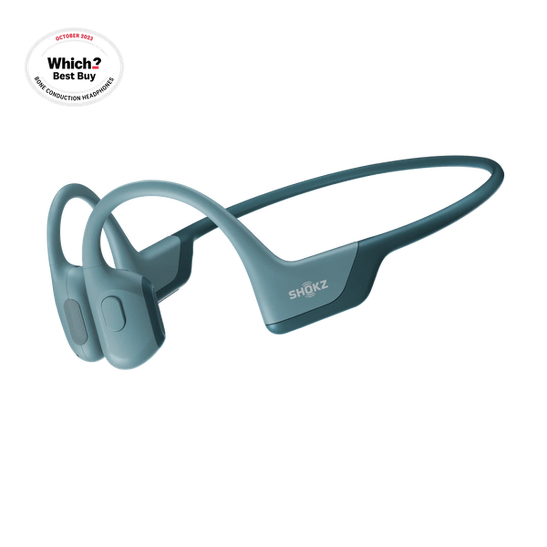 Shokz OpeMove Blue Bone Conduction Sports Headphones | 38-S661BL Shokz Headphones Foys Electrical Cootehill Electrical Foys Electrical Cootehill