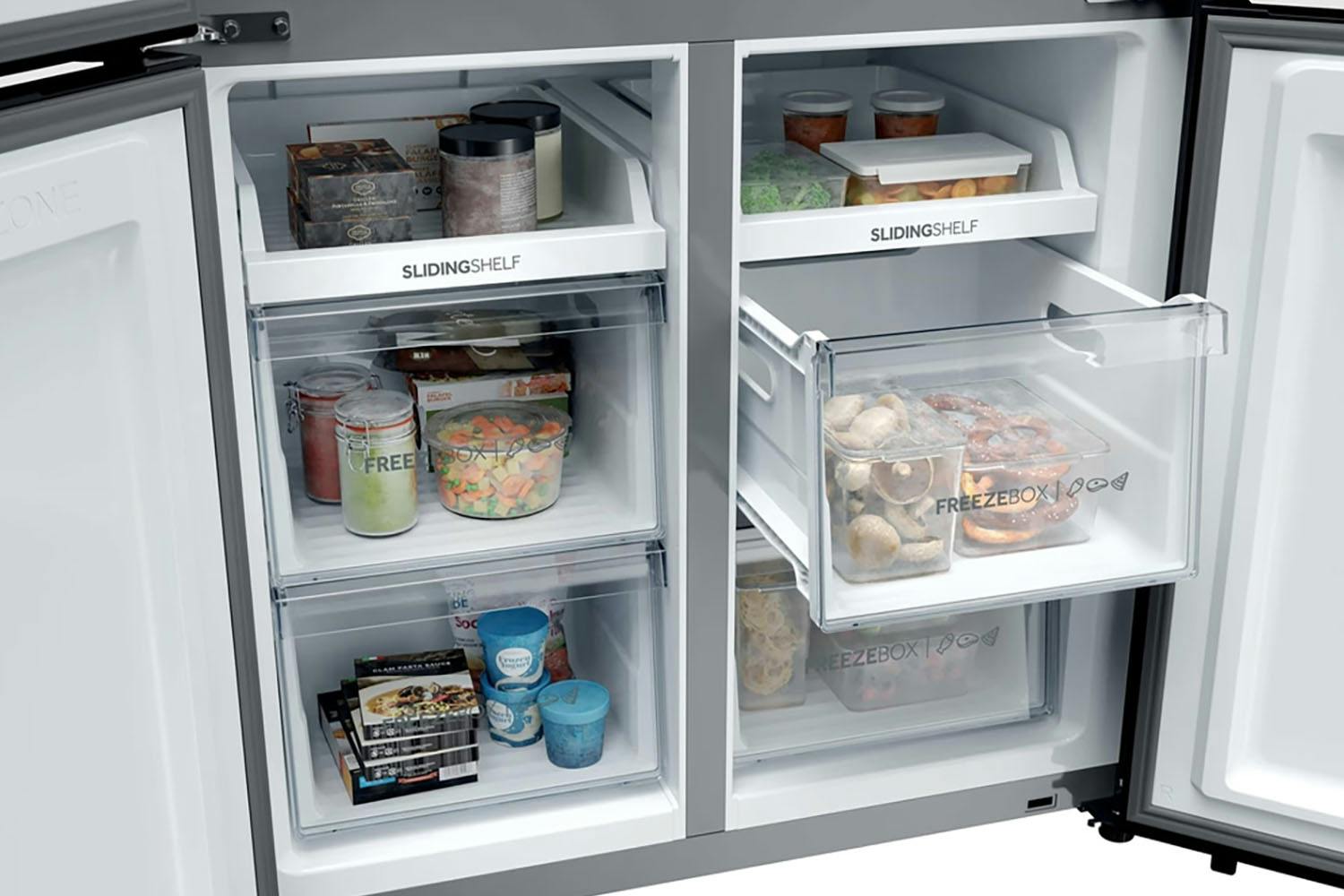 Haier Cube 90 Series 3 Multi Door Fridge Freezer | HCR39F19ENPT