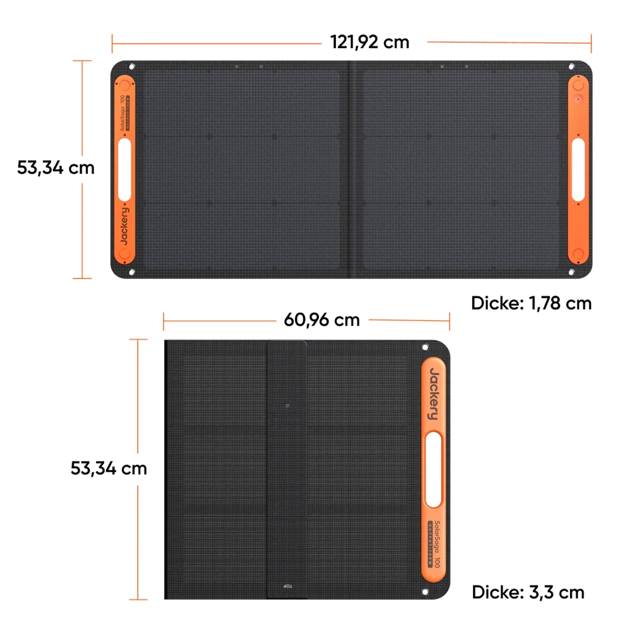 Jackery SolarSaga 100W Solar Panel | 263-21-0002-000059