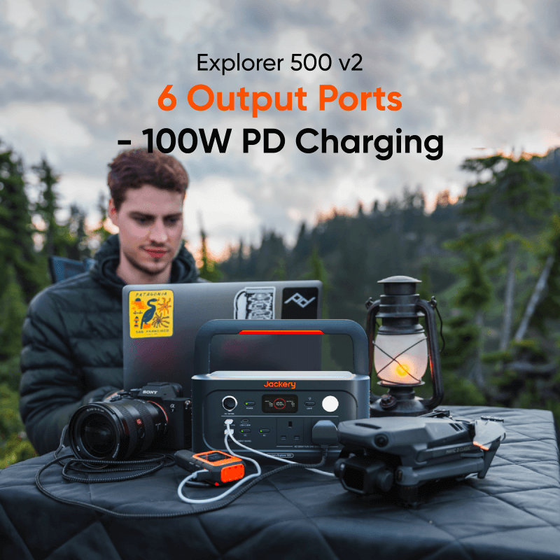 Jackery Explorer 500 V2 Portable Power Station | 263-21-0001-000276