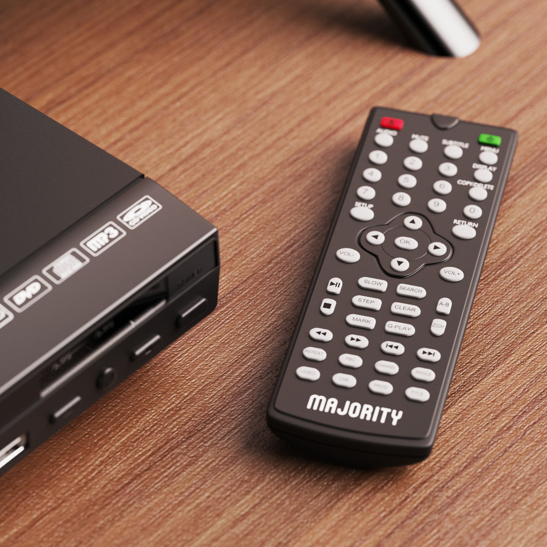 Majority Multi-Region DVD Player Black | 1000002686