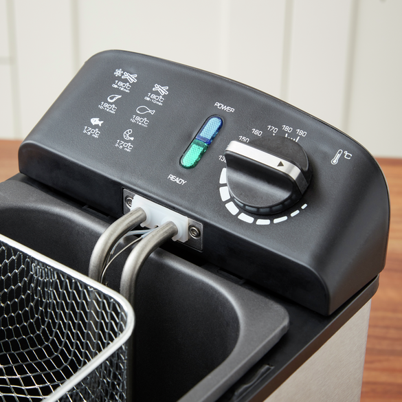 Morphy Richards FilterPro 3L Deep Fat Fryer Stainless Steel | 482001